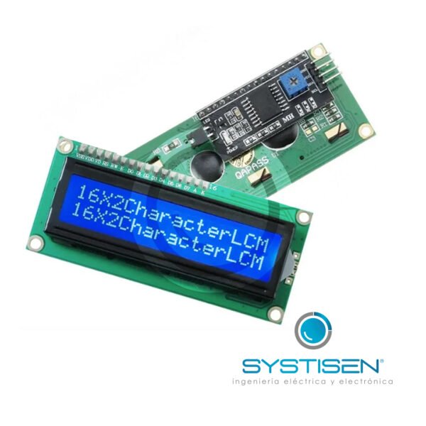 Display pantalla LCD 1602 con módulo I2C