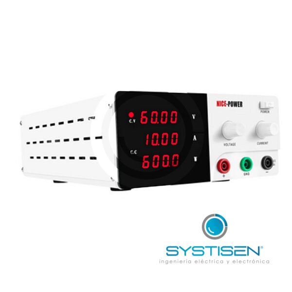 Fuente de voltaje regulado 30VDC – 20AMP